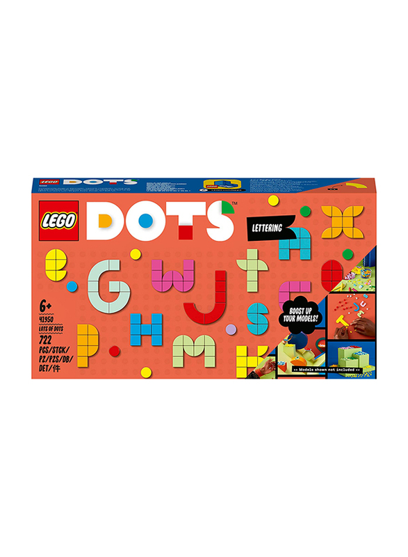 Lego Lots of Dots Lettering Set, Ages 6+, 41950, Multicolour