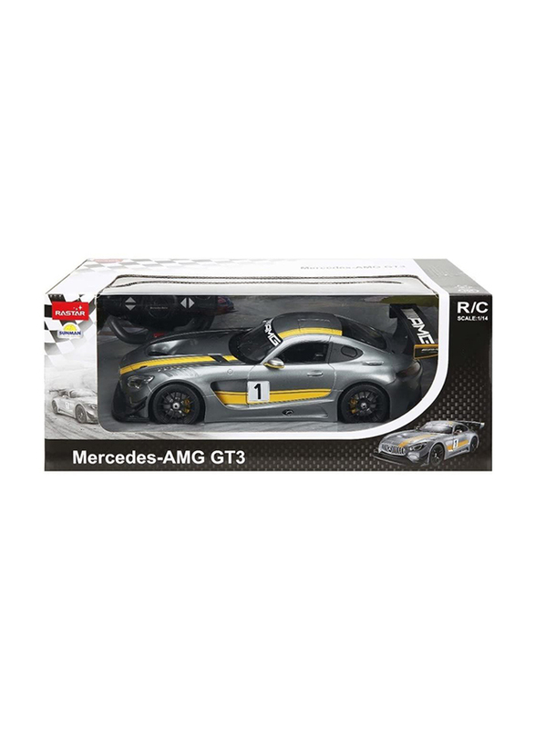 Rastar Remote Controlled 1:14 Scale Mercedes AMG GT3, Ages 3+