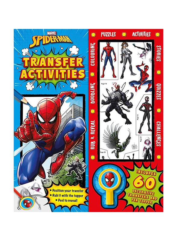 

Igloo Books Marvel Spider-Man: Transfer Activities, Paperback, By: Autumn Publishing