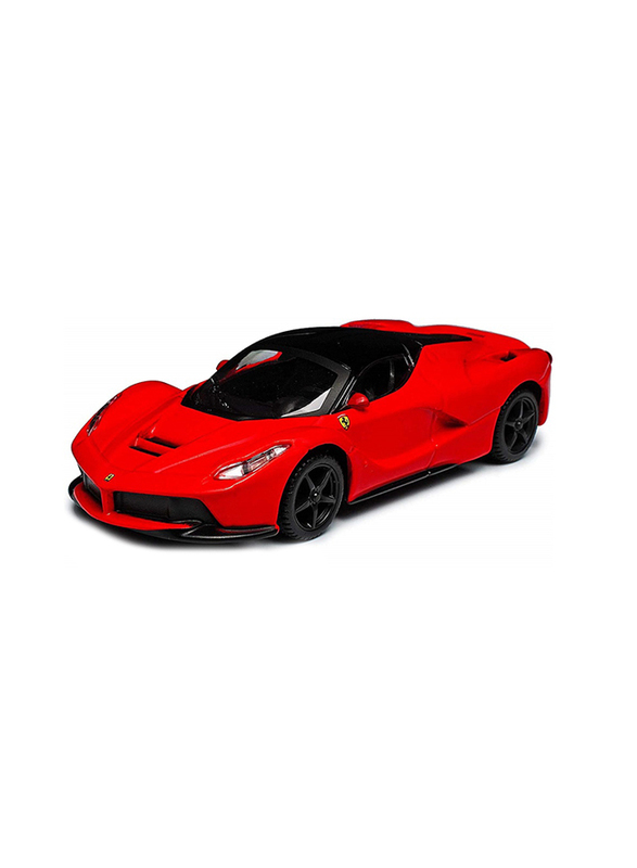 Bburago Ferrari FXX K Evoluzione Evo Race & Play Diecast Model Car, 1:18  Scale, White, Ages 1+