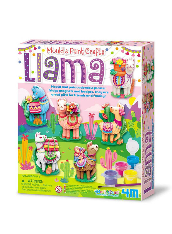 

4M Llama Mould & Paint, Ages 8+