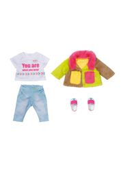 Baby Born Deluxe Colour Coat for Doll, 4 Pieces, Ages 3+, Multicolour