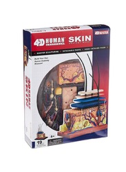 Chapmei 4D Human Anatomy-Skin Section, Multicolour, Ages 8+