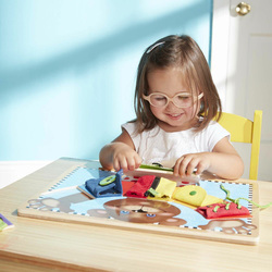 Melissa & Doug Basic Skills Learning Board, Ages 3+