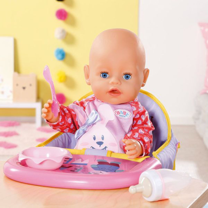 Baby Born Baby Doll Feeding Chair, Ages 3+