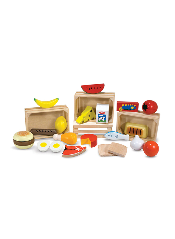 Melissa & Doug Food Groups, 25-Piece, Ages 3+