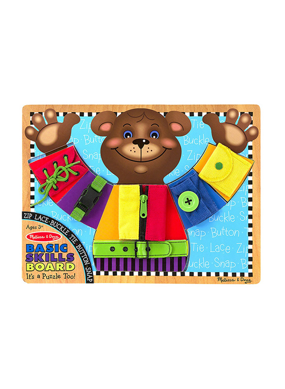 Melissa & Doug Basic Skills Learning Board, Ages 3+