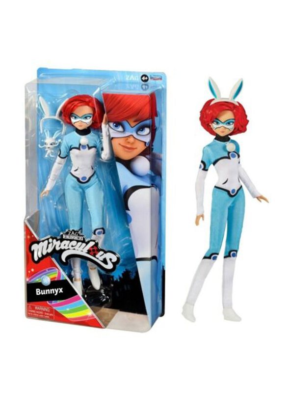 Miraculous Heroez Fashion Doll Bunnyx, Action Figures, Ages 4+