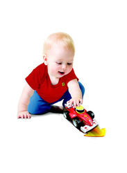 BB Junior F2012 Ferrari Touch & Go Playing Toy Car, Ages 1+