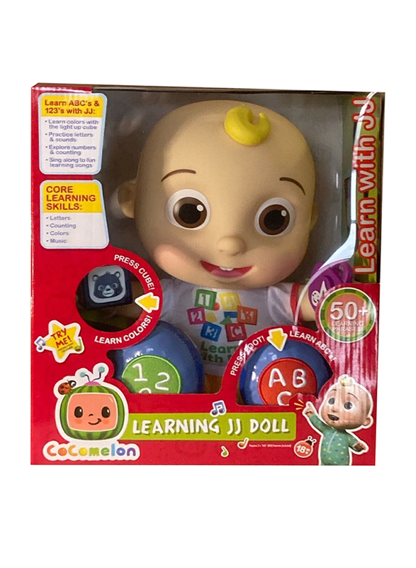 Cocomelon Just Play Learning JJ Doll, Ages 18+ Months