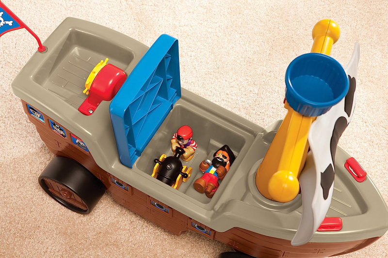 Little Tikes Play n Scoot Pirate Ship, For Ages, 18+ Months