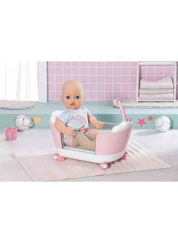 Baby Annabell Let's Play 43cm Under-the-Sea Pattern & Special Water Effect Lights Up Bathtime Tub, Ages 3+