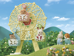 Sylvanian Family Aby Ferris Wheel Set, Ages 3+, Multicolour