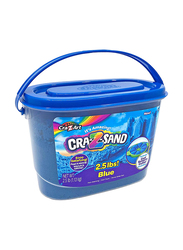 Cra-Z-Sand 2.5 lbs Blue Blast Modeling Sand with Accessories, Ages 4+