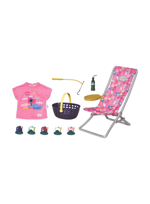 Baby Born Weekend Fishing Accessories Playset, Ages 3+