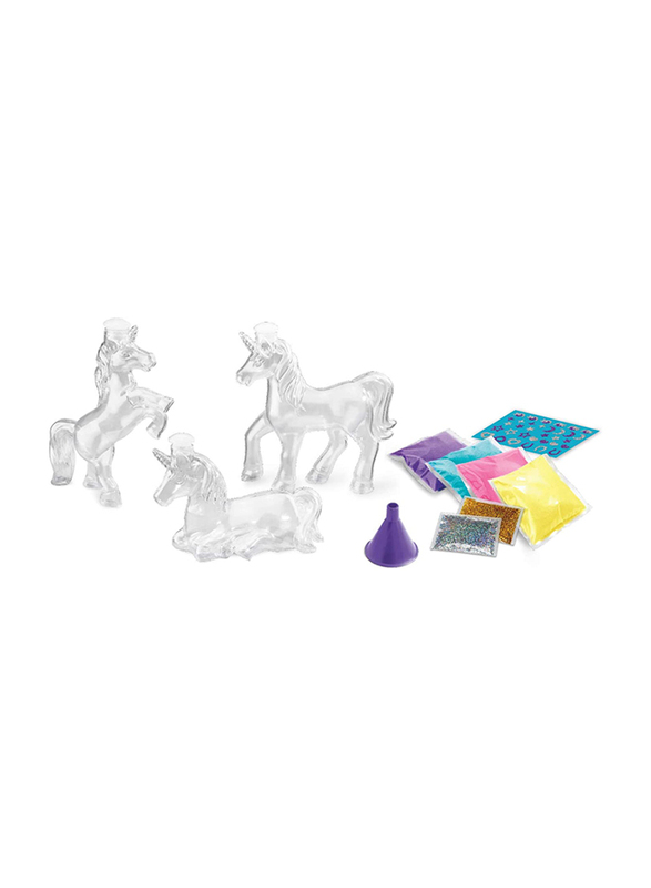 Shimmer & Sparkle Unicorn Sand Creations, 14 Pieces, Ages 6+, Multicolour