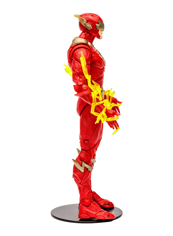 DC Direct 7in Figure with Comic The Flash Wv2 The Flash (Barry Allen), Multicolour, Ages 12+ Months