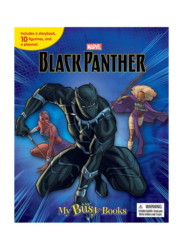 

Marvel Black Panther My Busy Book, Board Book, By: Phidal Publishing Inc.