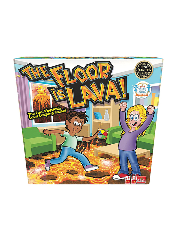 Goliath Games The Floor is Lava Set, Ages 5+, Multicolour