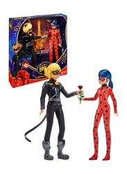 Miraculous Movie: Ladybug And Cat Noir, Action Figures, 2 Pieces, Ages 3+