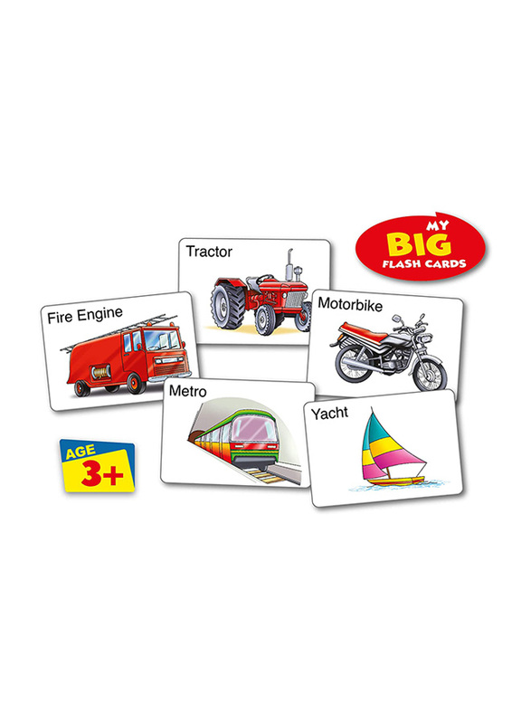 Frank Transport Flash Puzzle Cards for Kids, 27 Pieces, Ages 3+