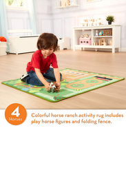 Melissa & Doug Round the Ranch Horse Rug, 6-Piece, Ages 3+