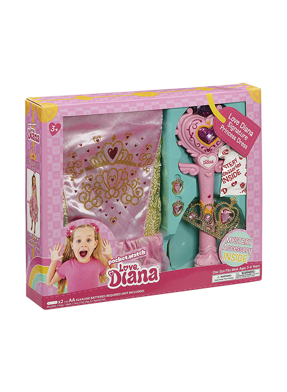 Love Diana Signature Princess Dress Up, Ages 3+