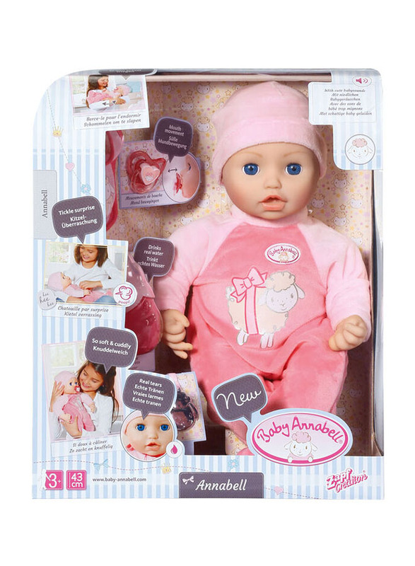 Baby Annabell Soft Doll Set, 6 Pieces, Ages 3+, Multicolour