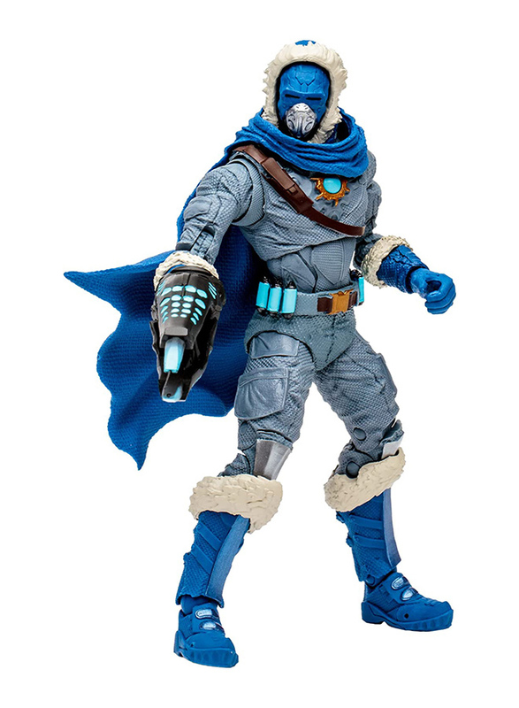 DC Direct 7in Figure with Comic The Flash Wv2 Captain Cold Variant (Gold Label), Multicolour, Ages 12+ Months