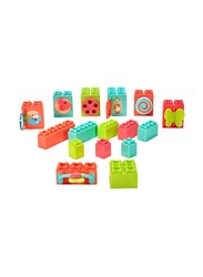 Little Tikes Pre-School Baby Builders Explore Together Blocks, Multicolour