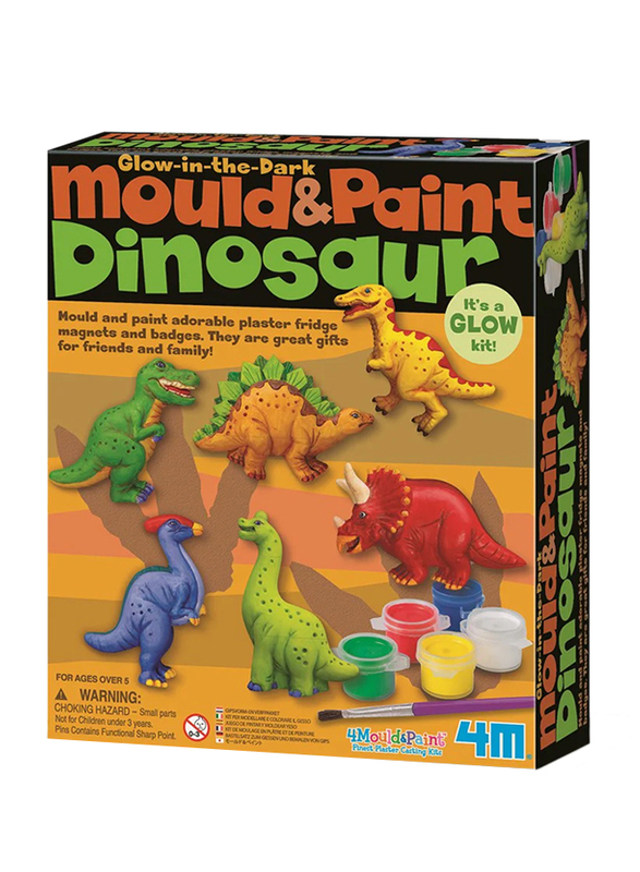 

4M Mould & Paint Dinosaur, Ages 8+