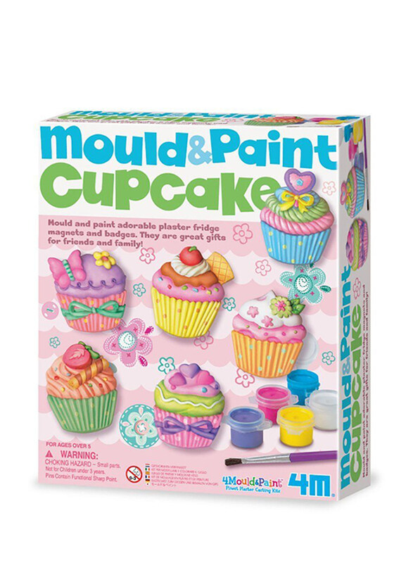 

4M Cup Cake Mould & Paint, Ages 8+