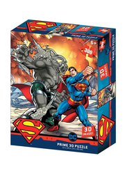 Prime 3D 300-Piece DC Comics Superman Vs Doomsday Jigsaw Puzzle