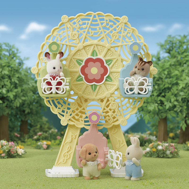 Sylvanian Family Aby Ferris Wheel Set, Ages 3+, Multicolour