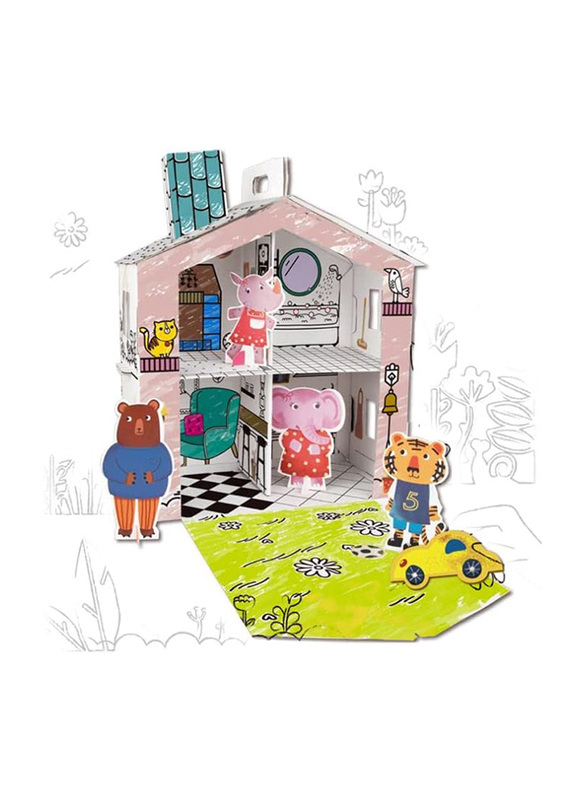 Tooky Land My Little Doll House, 10 Pieces, Ages 3+