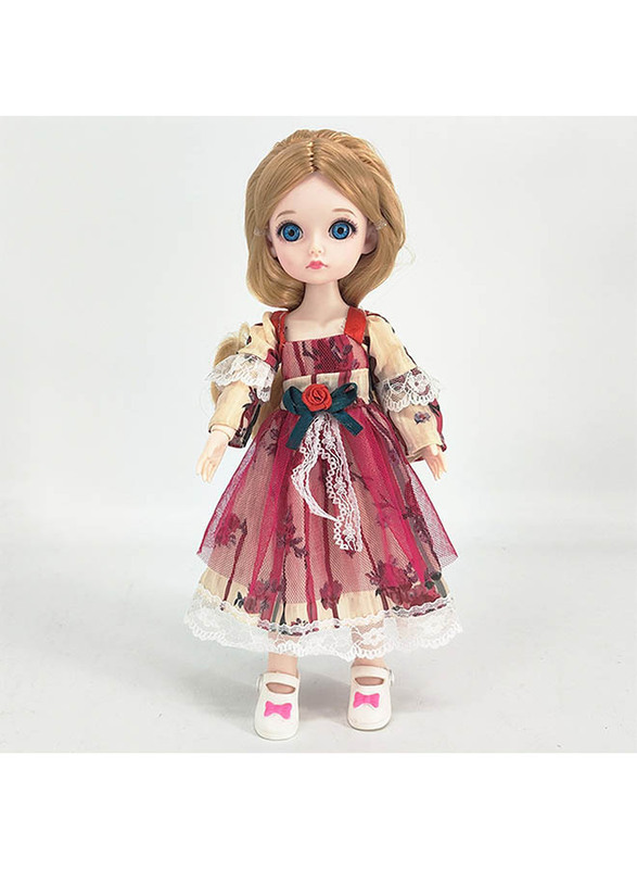 Bonnie I'm Bonnie 12" Deluxe Fashion Doll with Red Party Dress with Lace, Ages 3+