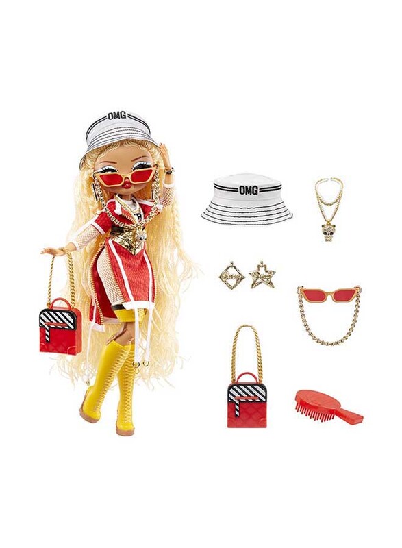 L.O.L. Surprise! 707 OMG Fierce Swag 11.5" Doll with Surprises Including Outfits and Accessories, For Ages, 3+ Years