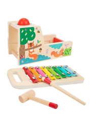 Tooky Toy Wooden Pound & Tap Bench, 5 Pieces, Ages 3+