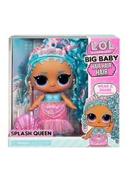 LOL Surprise Splash Queen Big Baby Hair Doll, Ages 3+, Multicolour