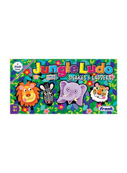 Frank Puzzle Jungle Ludo N Snakes & Laders, Ages 4+