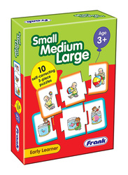 Frank Small Medium Large Puzzle Cards, 10 Pieces, Ages 3+