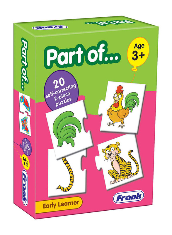 Frank Puzzle Part Of Self Correcting, 20-Piece, Ages 3+