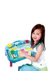 Playgo Draw & Carry Desk, 19 Pieces, Ages 4+