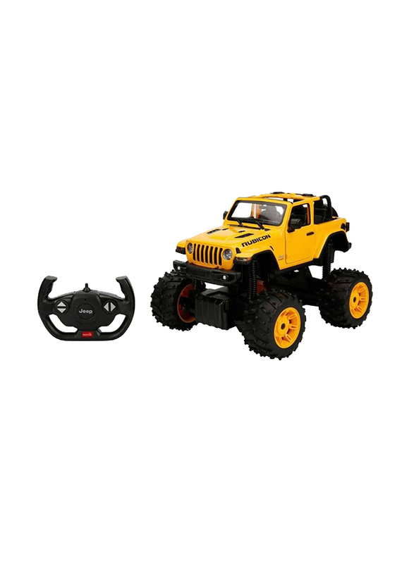 Rastar Remote Controlled 1:14 Scale Jeep Wrangler JL with Big Foot Design