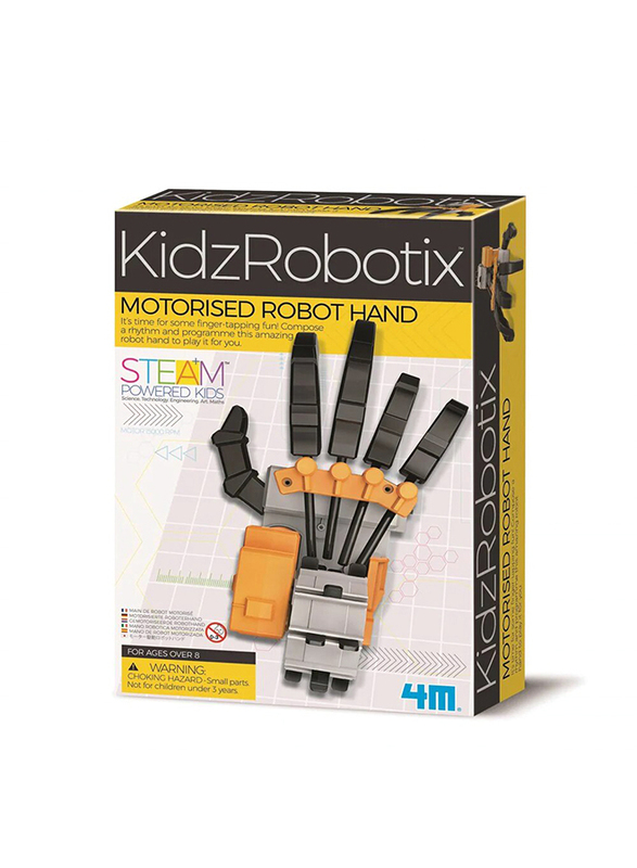 

4M KidzRobotix Motorised Robot Hand, Ages 8+