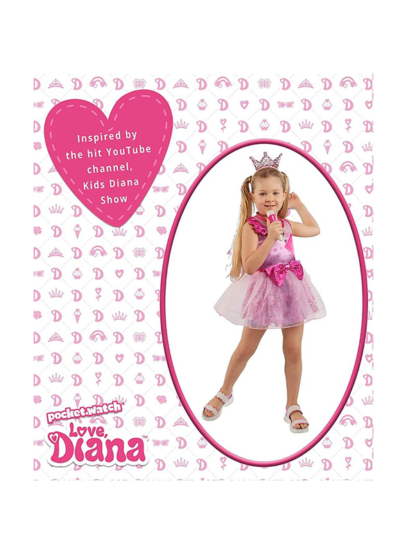 Love Diana Ballerina Rockstar Dress Up, Ages 3+