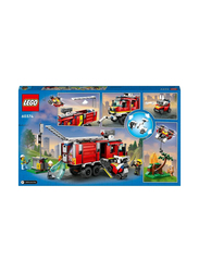 Lego City Fire 60374 Fire Command Truck Building Set, 502 Pieces, Ages 7+