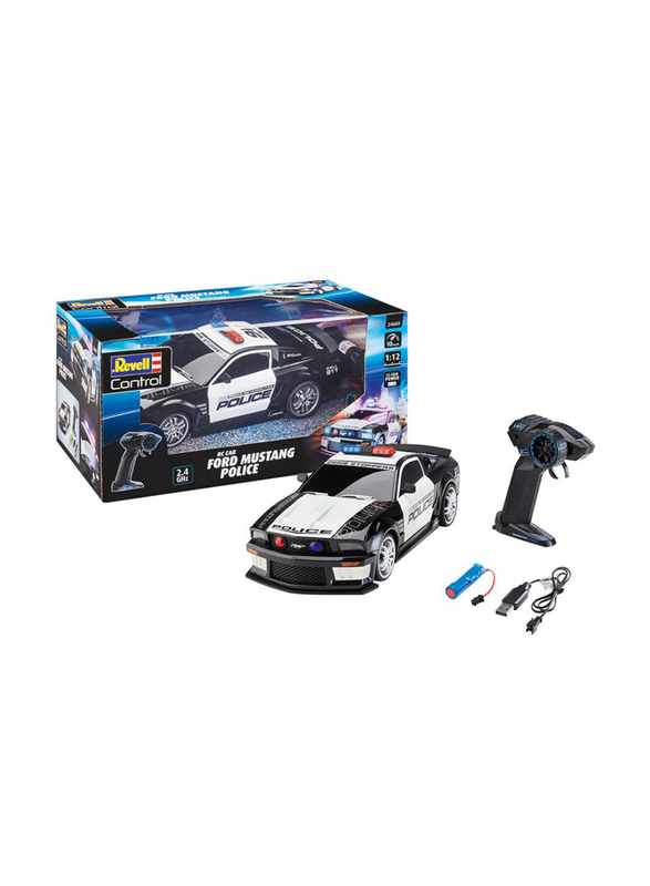 Revell Remote Controlled Ford Mustang Police Car, Ages 8+