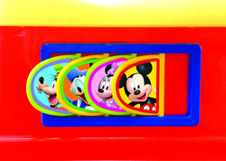 Kiddieland Mickey Activity Choo Choo Ride On, Ages 1+, Multicolour