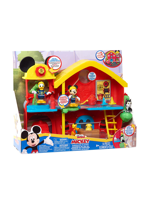 Mickey cheap firehouse playset